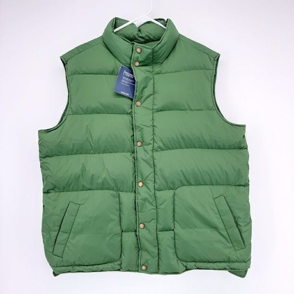 lands end down vests